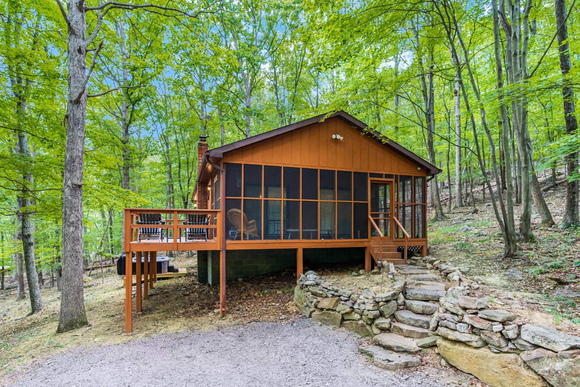 Secluded W Hot Tub, Fire Pit, Deck & Updated Wifi Great Cacapon Exterior foto